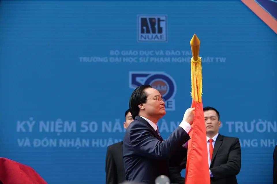 Trường ĐHSP Nghệ thuật Trung ương đón nhận Huân chương Lao động hạng Nhất ảnh 1 Trường ĐHSP Nghệ thuật Trung ương đón nhận Huân chương Lao động hạng Nhất ảnh 1