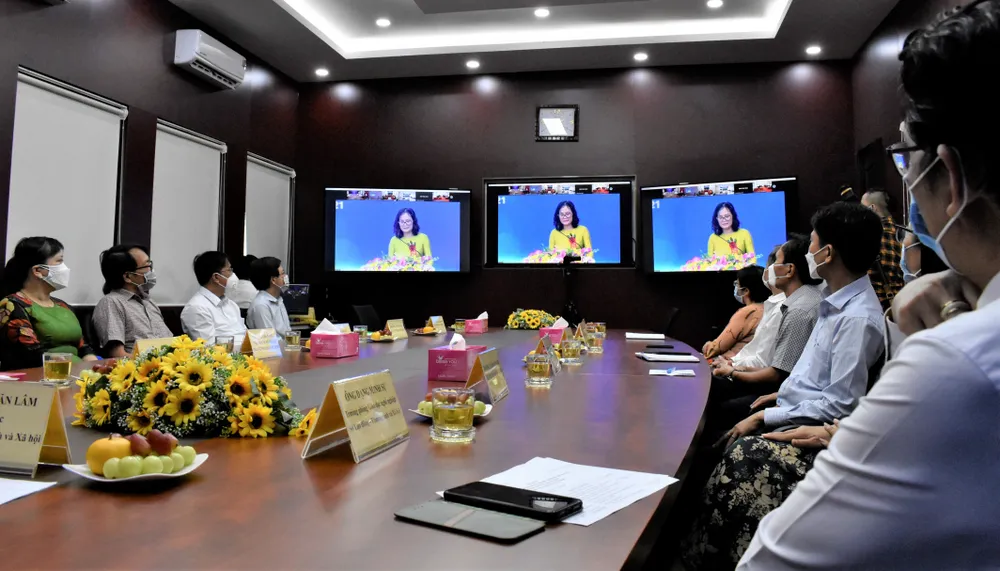 404 nhà giáo tranh tài trực tuyến tại Hội giảng giáo dục nghề nghiệp 2021 ảnh 2