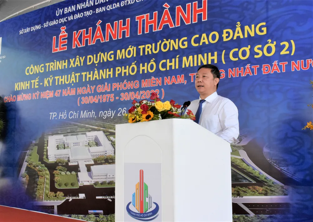 Khánh thành Trường Cao đẳng Kinh tế - Kỹ thuật cơ sở 2 ảnh 1