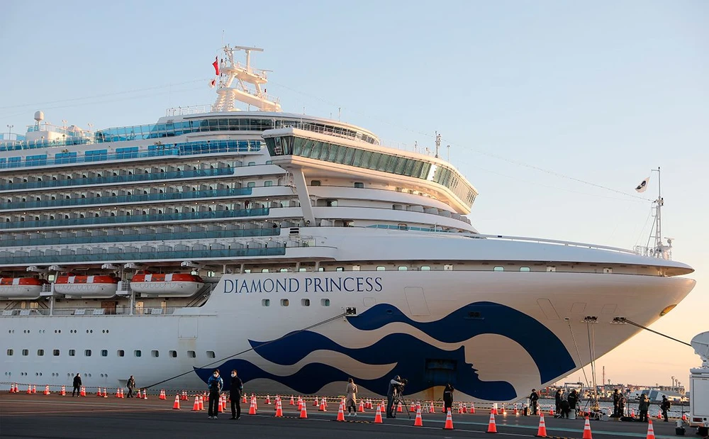 Thêm 88 trường hợp nhiễm Covid-19 trên du thuyền Diamond Princess