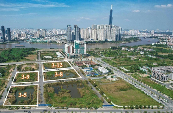Giá nhà, đất cao ở Thủ Thiêm vừa qua Nhà nước không mong muốn.