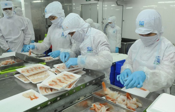 Food processing at SG Food Company. (Photo: SGGP)