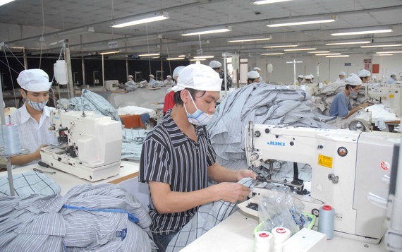 Garment industry has seen a decrease in the number of export orders. (Photo: SGGP)