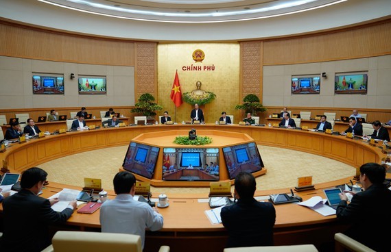 The Government's regular meeting in October, 2020. (Photo: SGGP)