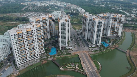 Mizuki Park real estate project in Binh Chanh District, HCMC. (Photo: SGGP)