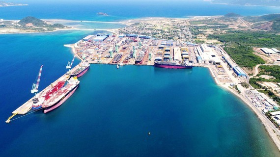 Van Phong Economic Zone in Khanh Hoa Province attracts tens of billions of dollars in 2020. (Photo: SGGP)