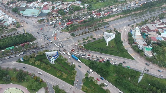 The An Phu intersection in District 2. (Photo: SGGP)