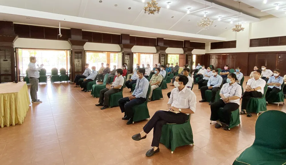 Buổi tập huấn cho 7 khách sạn, khu nghỉ dưỡng chiều nay tại huyện Cần Giờ