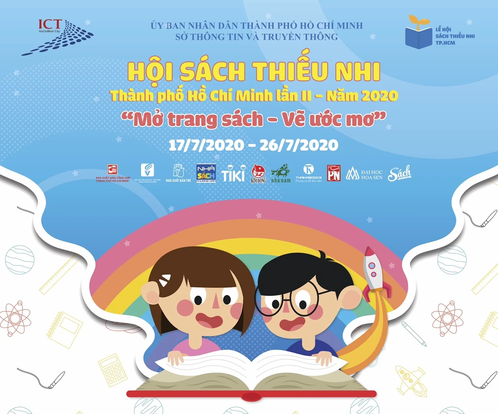 Từ ngày 17-7 đến ngày 26-7, diễn ra Hội sách Thiếu nhi TPHCM lần II - năm 2020 