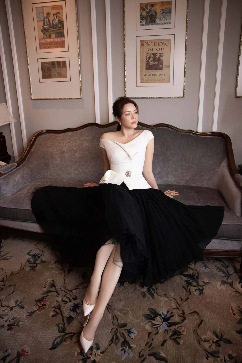Lê Thanh Hòa tung bộ sưu tập mới, lấy cảm hứng vẻ đẹp của người phụ nữ Á Đông  ảnh 3