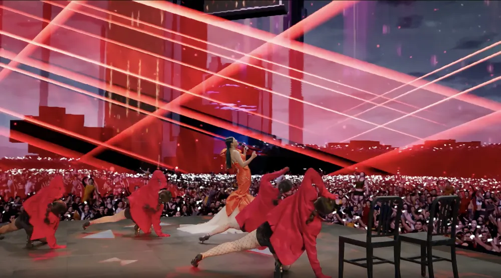 Nghệ sĩ V-pop và K-pop gửi lời chúc mừng năm mới đến khán giả Việt Nam tại “Lễ hội Ánh sáng - Virtual Countdown Lights 2022” ảnh 4