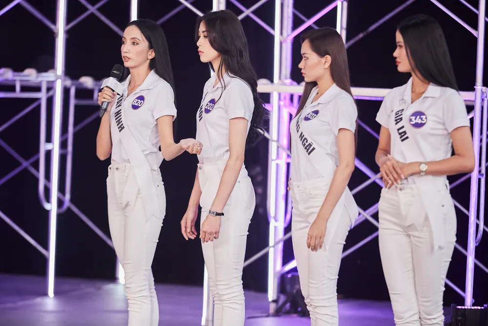 Top 63 Hoa hậu Hoàn vũ Việt Nam 2022 tỏa sáng với màn tranh biện chứng minh sức mạnh lãnh đạo ảnh 5