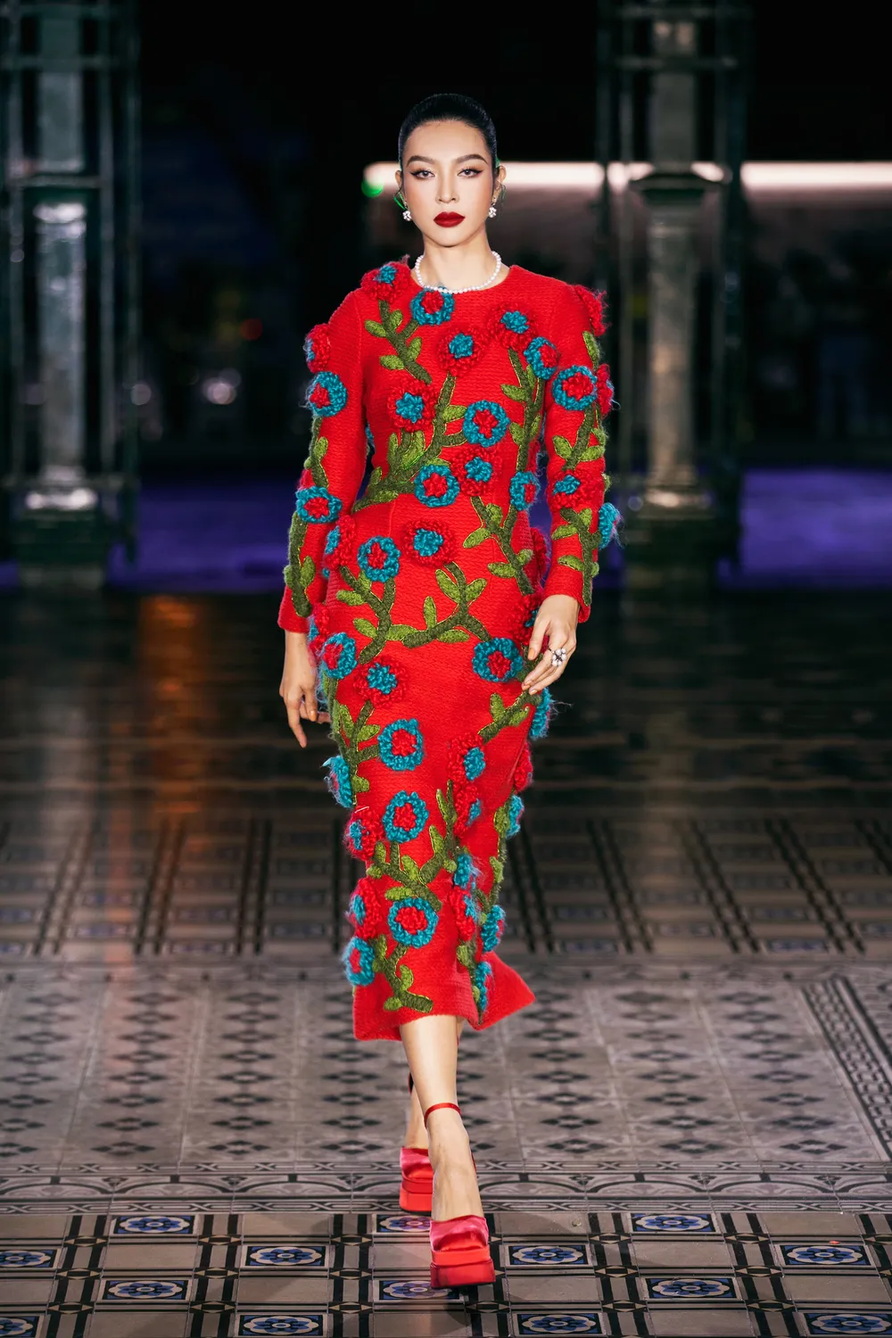 Trình làng bộ sưu tập thời trang thu đông: Len sợi lên ngôi ảnh 10