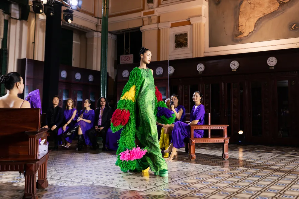 Trình làng bộ sưu tập thời trang thu đông: Len sợi lên ngôi ảnh 3