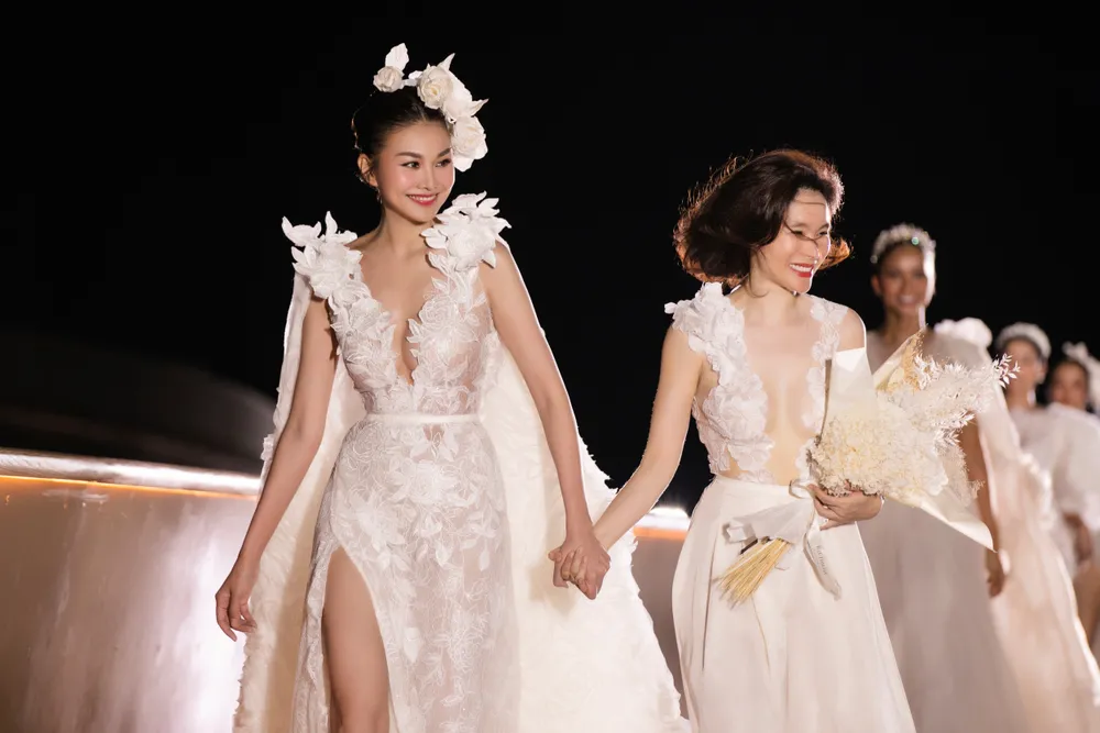 NTK Phương Linh và siêu mẫu Thanh Hằng NTK Phương Linh và siêu mẫu Thanh Hằng