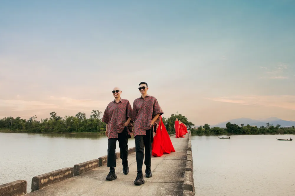 NTK Vũ Ngọc Tú và NTK Đinh Trường Tùng