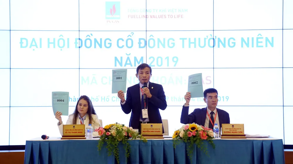 PV GAS tổ chức Đại hội đồng cổ đông thường niên năm 2019 ảnh 1 PV GAS tổ chức Đại hội đồng cổ đông thường niên năm 2019 ảnh 1