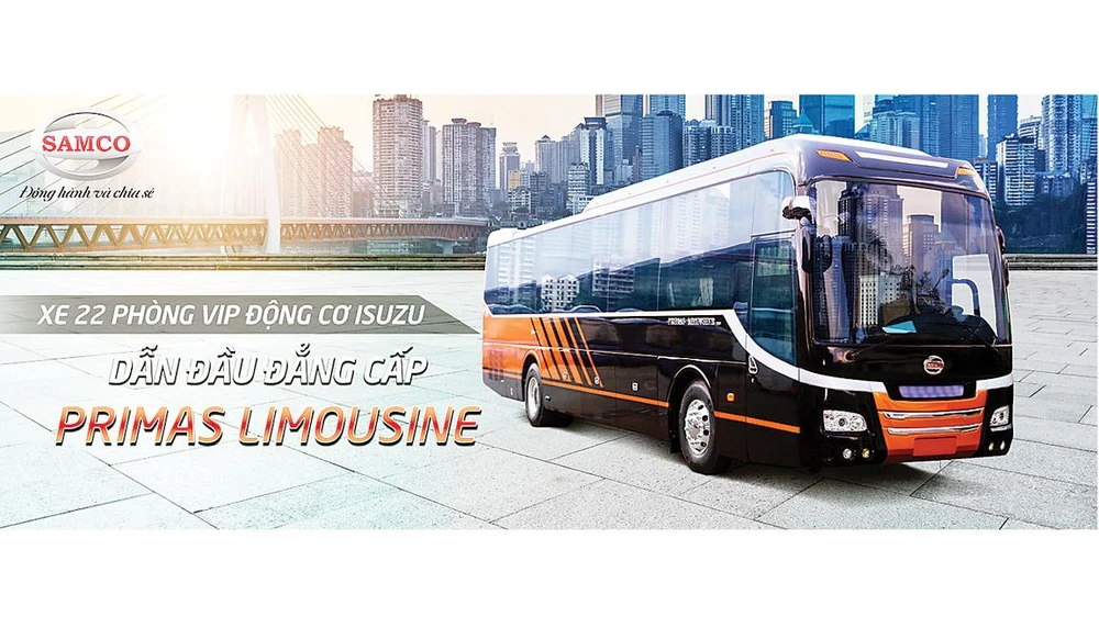 Trải nghiệm dòng xe khách cao cấp Samco Primas Limousine thế hệ mới