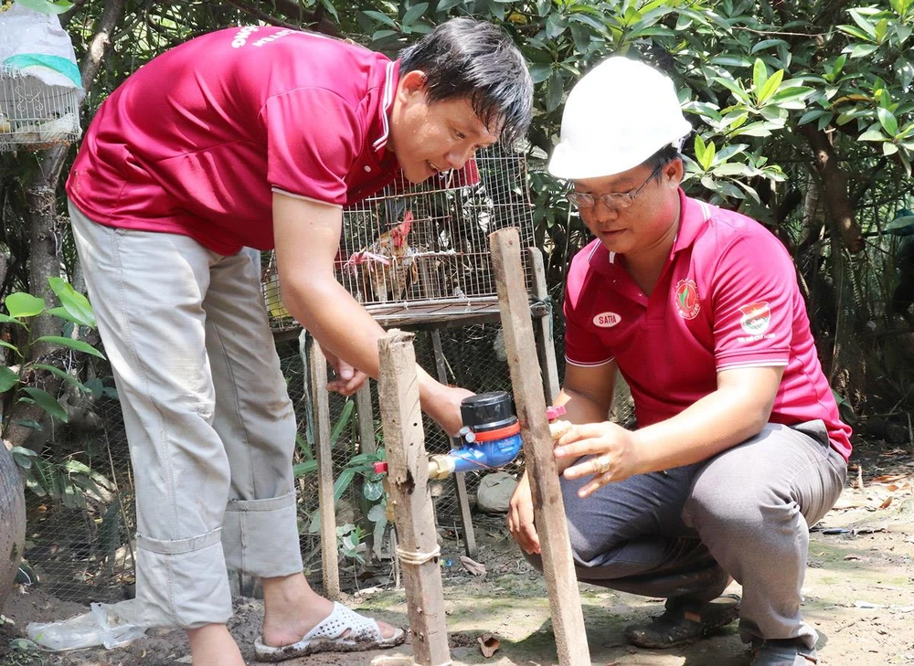 Nước sạch đã về Doi Mỹ Khánh ảnh 2 Nước sạch đã về Doi Mỹ Khánh ảnh 2
