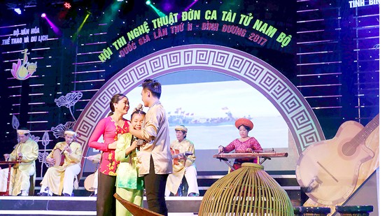 A performance of Don ca tai tu (Photo: Sggp)