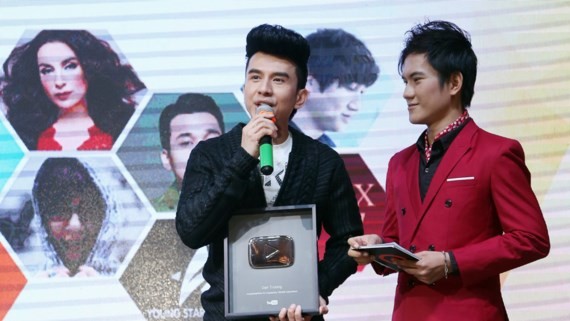 Official YouTube channel of pop star Dan Truong among the Most Viewed YouTube Channels