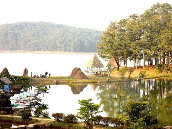 A corner of Golden Valley in Da Lat city (Photo: VNA)