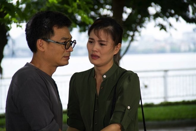 A scene in the film Chieu Ngang Qua Pho Cu (Walking on Old Street in the Afternoon) Photo courtesy of VFC)