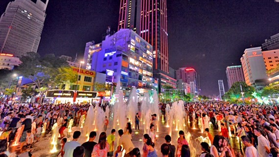 Nguyen Hue walking street (Photo: Sggp)