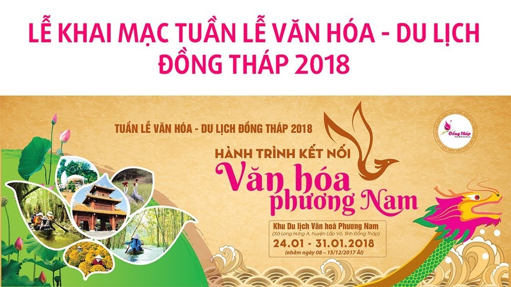 Dong Thap Tourism and Culture Week opens