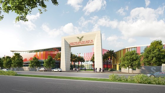 Country's first-ever education complex started construction ảnh 2 HÆ¡n 1.000 tá»· Äá»ng xây dá»±ng Thà nh phá» giáo dục Äầu tiên tại Viá»t Nam ảnh 3