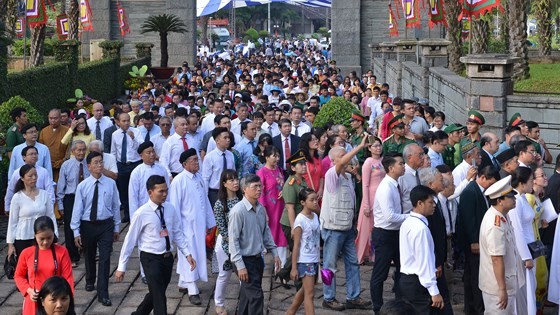 TPHCM long trá»ng tá» chức giá» tá» Hùng Vương ảnh 3