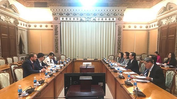 At the meeting