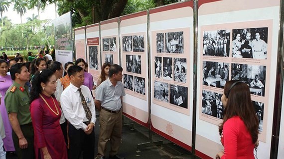 At the exhibition (Photo: VNA)