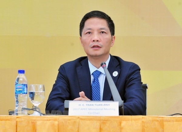 Minister of Industry and Trade Tran Tuan Anh (Photo: VNA)