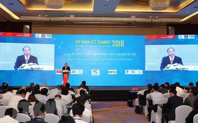 PM Nguyen Xuan Phuc speaks at the summit (Source: VNA)