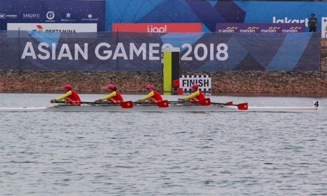 Vietnamese female rowing team (Source: vnexpress.net)