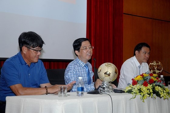 Há»p báo công bá» giải thưá»ng Quả bóng và ng Viá»t Nam 2018 ảnh 1