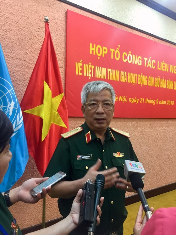 Bá»nh viá»n dã chiến cấp 2 Äã sẵn sà ng lên ÄÆ°á»ng tá»i Nam Sudan ảnh 1