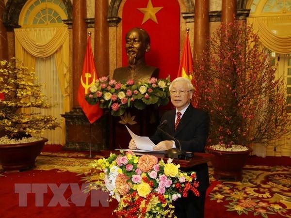 Party General Secretary and President Nguyen Phu Trong (Photo: VNA)