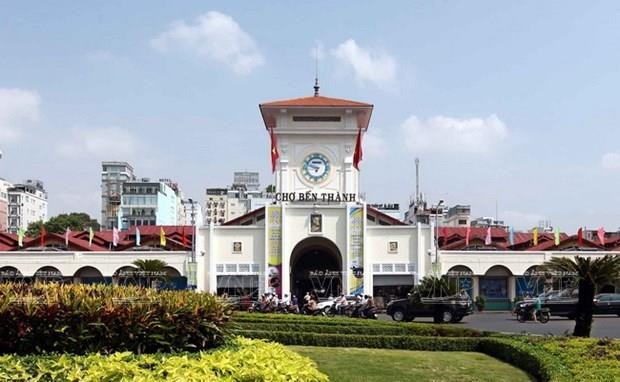 Ben Thanh Market, a popular tourist destination in HCM City (Photo: VNA)