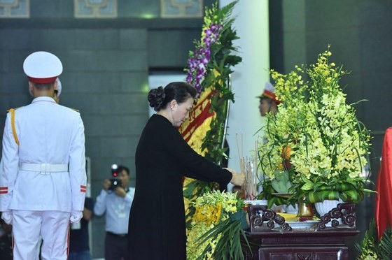 Memorial service of State funeral for former President General Le Duc Anh ảnh 27
