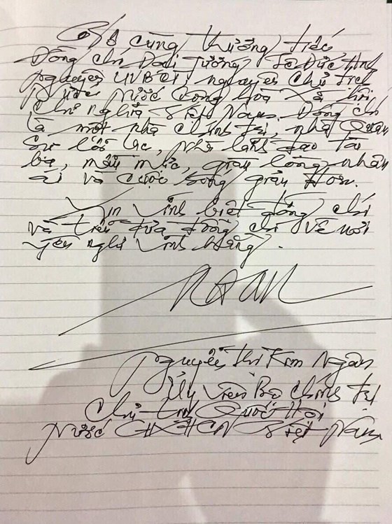 Memorial service of State funeral for former President General Le Duc Anh ảnh 35