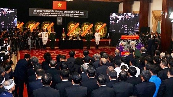 Memorial service of State funeral for former President General Le Duc Anh ảnh 51