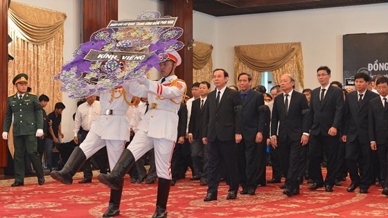 Memorial service of State funeral for former President General Le Duc Anh ảnh 59