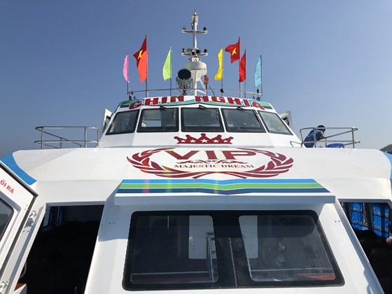 One more Sa Ky-Ly Son high-speed boat launched ảnh 1 One more Sa Ky-Ly Son high-speed boat launched ảnh 1