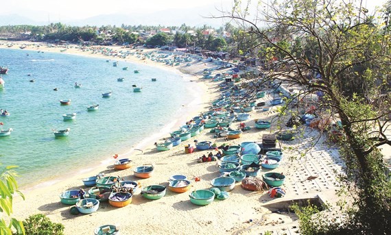 Xuan Hai fishing village in Song Cau town, Phu Yen province