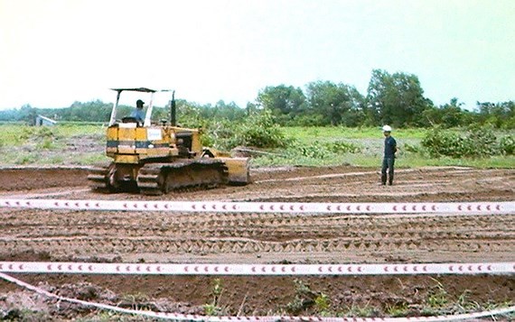 A resettlement area for Saigon Safari project