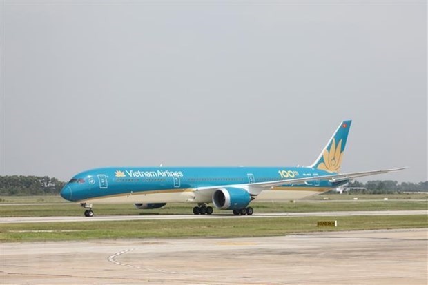 An aircraft of Vietnam Airlines (Photo: VNA)