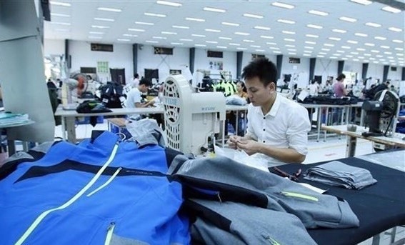 A garment factory in Pho Noi A Industrial Park, Hung Yen province (Photo: VNA)