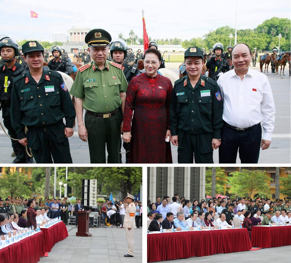 Cavalry Mobile Police Corps introduced for the first time to the public ảnh 5 Cavalry Mobile Police Corps introduced for the first time to the public ảnh 5